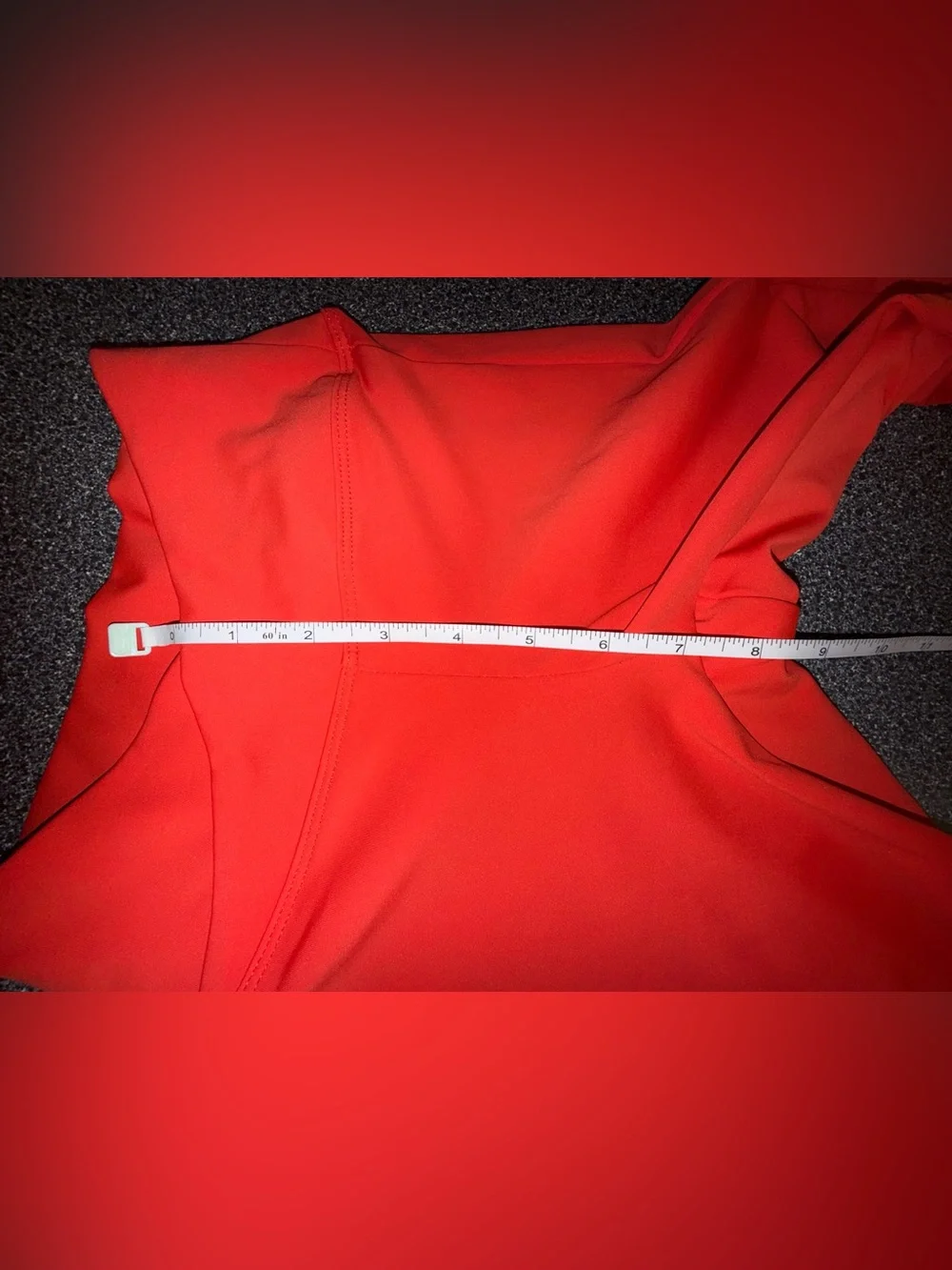 Five the Label Red 2 Piece Dance Set, Bra Top and Pants Size Youth X-Large